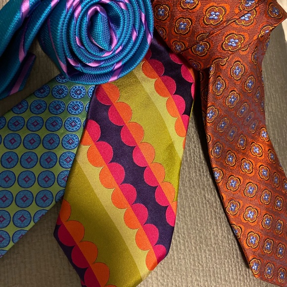Ted Baker Bundle of 5 ties - Picture 4 of 14